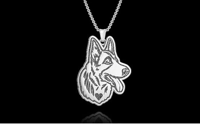 Black German Shepherd Jewelry - The black german shepherd